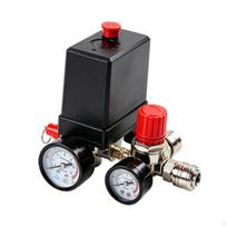 Air Compressor Regulator Assembly | fouroutlet, unified, pressure with Gauges, 220V German-style