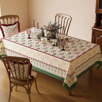 Dining Tablecloth: Waterproof, Grease-Resistant, No-Wash, Lightly Luxurious, High-Heat-Resistant Table Mat; Vintage Coffee Tablecloth 60*120cm brown