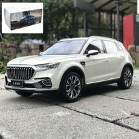1:18 HongQi HS5 visureigio lydinio mastelio automobilio modelis Miniatiūrinis modelis Automobilis Metalinis lietas Statinių kolekcijų Vaikų žaislinis automobilis Transporto priemonės Dovanos