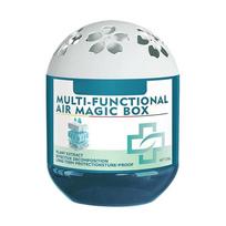 120g Long-Lasting Natural Air Freshener Box, Multi-Functional Odor Eliminator for Pets, Smell Remover for Household & Office white