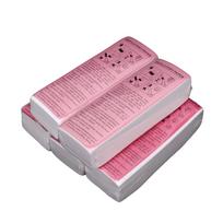 500pcs Non Woven Hair Removal Wax Strips Arm Leg Armpit Body Depilatory Wax Paper pink