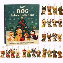 Advent Calendar 24 Days Countdown Calendar With Musical Character Collectibles, Advent Calendar One Size black