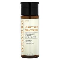 InstaNatural, 7% glikolio AHA tonikas, 4 fl oz (120 ml) white