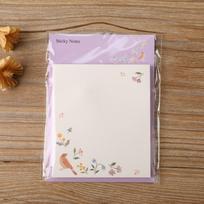 Creative Cat Cartoon Sticky Notes Memo Pad - Cute and Exquisite Reminder Diary Notes 50 Sheets gray