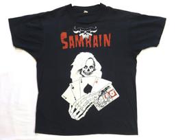 Samhain Vintage T Shirt 1980's Tour Death Dealer Glenn Danzig Misfits Skate Punk Unisex T-Shirt XXXL gray