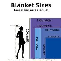 Flanelinis pledas Spausdintas pledas Super minkštas jaukus miego pledas lovai sofai biurui kelionei Mašinoje skalbiamas Puiki dovana namams 100cmx150cm black