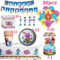 Pocoyo Gimtadienio Dekoracijos Vienkartiniai Indai Puodelis Lėkštė Balionas Vėliavėlė Vaikams Dovana Kūdikio Maudynių Dekoras Party Supplies Dovana other