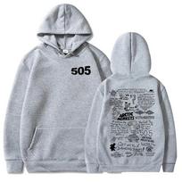 Monkeys Arctic Music Hoodie 505 Hoodie Arctic Monkeys Merch Gift For Arctic Monkeys Tops Streetwear Unisex Matches the image,L white