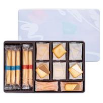 Yokumoku sweets confectionery gift Western assortment present Cigar individually wrapped Sis Delice 6 types 56 pieces included. beige