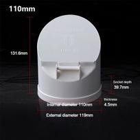 PVC Drain Pipe Anti-rat Cover Large Displacement Anti-odor Cover Rain Pipe Cap  Outdoor Pipe Valve 110
