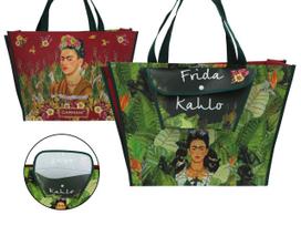 Frida Kahlo Self-Portrait Trapezoidal Bag with Shoulder Pocket