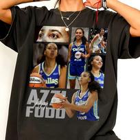 Azzi Fudd Dallas Women Basketball Comic Graphic Comfort Color Shirt 130 brown
