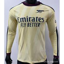 Long Sleeve Soccer Jersey Player Version Football Shirt Men XXL