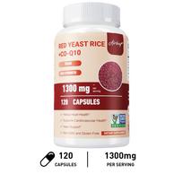 Airboy - Red Yeast Rice and Coenzyme Q10 Complex Capsules - Heart Health 120*1