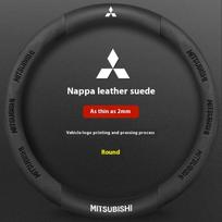 Automobilio anglies pluošto odos vairo apdangalas Mitsubishi RALLIART ASX Colt Eclipse Galant LANCER EX OUTLANDER Pajero Triton YG1 black