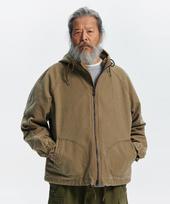 Frizmworks Jungle Cloth Deck Hooded Parka _ Beige Beige/Xl