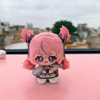 10Cm Stuffed Zenless Zone Zero Aria Sunna Nangong Yu Plushie Toys Plush Dolls Backpack Decorative Pendant Keychain Xmas Gifts