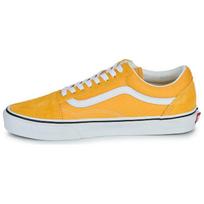 Vans Old Skool Casual Versatile Shock Absorbing Durable Low Top Skate Shoes Unisex Sneakers Yellow VN0005UFLSV1 39 white