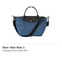 LONGCHAMP Le Pliage Energy Nylon Canvas Dumpling Bag Handbag Small Women's Ink Blue 1512HSR806 One Size 1 black