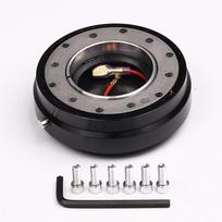 Sliver/ Purple/Blue/Golden/Black/Red/Neo Thin Version 6 Hole Steering Wheel Quick Release Hub Adapter Snap Off Hub Boss kit
