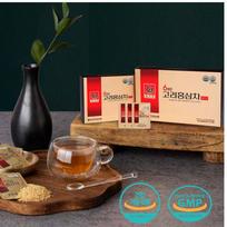 6-Year-Old Korean Red Ginseng Tea Gold 100T Health Functional Food 1 pcs 50 Tablets brown