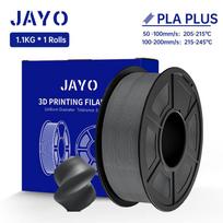 JAYO PLA Plus 3D Printer Filament 1.75MM PLA + Filament 1.1KG/Roll Neatly Wound 3D Printing Filament High Toughness 363 Meters