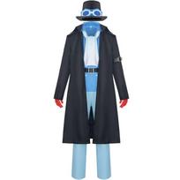 Vienas Gabalas Sabo Cosplay Kostiumas, Vyriškas Anime Antrinio Veikėjo Pilnas Vaidmenų Apranga M gray