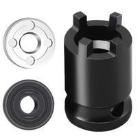 Angle Grinder Socket Wrench Efficient Disassembly Tool with Ergonomic Grip for Quick Angle Grinder Maintenance 1 black