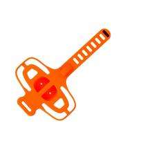 Flexible Bicycle Phone Holder Silicone Handlebar Phone Holder  Road Bike Cycling oranžinė
