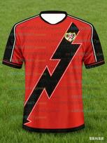 25-26 Nauji Rayo Vallecano Futbolo Marškinėliai Vaikams Suaugusiems T-shirt Y2K Gatvės Stilius Greitai Džiūstantis Treniruočių Fitneso Viršutinė Dalis Laisvalaikio Sportinė Apranga 3XL