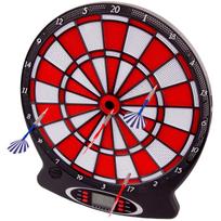 Elektroninis smiginis Enero Electronic Dart Target, balta sp./juoda sp./raudona sp., 20 mm