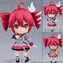 Cute Q Version Kasane Teto Nendoroid 2344 Action Figures Interchangeable Face Model Toy Collectible Desktop Ornament Figure Gift
