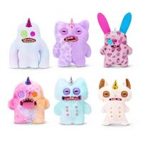 New FUGGLER Unicorn Series Plush Doll Funny Ugly Monster Weird Monster Figurine Niche Trendy Ornament Toy Collectible Decor Gift pink