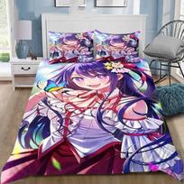 New Anime Oshi No Ko Duvet Cover Pillowcase Bedding Set Bedroom Bed Twin Full Queen Size for Kids Children Room gift 135x200cm 155x200cm pink
