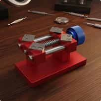 Bench-Timepiece Case Opener Tool | Easy to Use, Watch Bezel Opener, Universal, raudona
