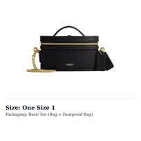 COACH Takas Raugintos Odos Rankinė Mini Moteriška Juoda CCY84-B4BK One Size 1 black