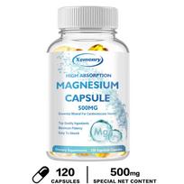 Xemenry High Absorption Magnesium Glycine 500 mg, 120 Capsules — Chelated Magnesium for Daily Health 120*1