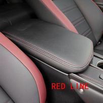Porankio dėžutės dangtelis Lexus NX 2015 2016 2017 2018 2019 2020 2021 Interjero konsolės paviršiaus dangtelio pagalvėlė Kairysis vairas Vairavimas White line gray