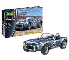 Konstruktorius, automobilis Revell Shelby 62 Cobra 289 07669, 119 vnt., mėlyna sp.