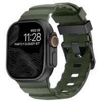 Takas Silikoninis Dirželis Apple Watch Ultra 3 2 49mm Dirželis 46mm 45mm 44mm 41 42mm Sportinis Apyrankė Series 11 10 Ultra 9 8 7 6 SE 42 44 45 46 49mm black