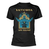 Batushka - Camiseta Carju Niebiesnyj (negra) Negra, Parte De M įvairiaspalvis