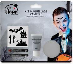 Grimo rinkinys su lipdukais "Vampyras" P'tit Clown, įvairių spalvų