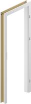 Durų stakta Porta Doors Hydro Protect, 210 cm x 60 cm x 4 cm, kairinė, balta sp.