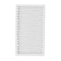 Silicone Fondant Mould Jumper Knitting Texture Silicone Chocolate Molds for Fondant Chocolate Cake Decoration white