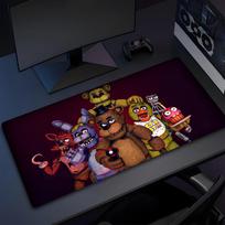 Fnaf F-FiveS-nights-At-Freddys Mouse Pad High Quality Natural Rubber Mouse Pad The Most Professional Washable Laptop Mouse Pad 40cmx90cm(15.7x35.4inch)
