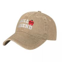 Grill Legend Kamado Style BBQ Grill Gift Pitmaster Gift Baseball Cap Rugby Golf designer cap Womens  Unisexs beige