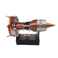 Aviacijos turboreaktyvinio variklio modelis, pasidaryk pats surinkimo modelis, elektrinis 27 cm turboreaktyvinio variklio žaislų rinkinys
