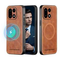 For OnePlus 15 15T premium leather magnetic full-lens protective scratch-resistant and fingerprint-resistant phone case For OnePlus 15