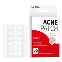 Salicylic Acid Microneedle Hydrogel Patch for Acne, Blackheads & Whiteheads - Invisible Facial Treatment 1 Box - 1 Piece red