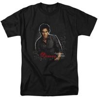 The Vampire Diaries Damon T Shirt Or Sleeveless Tank To 6x 4XL black